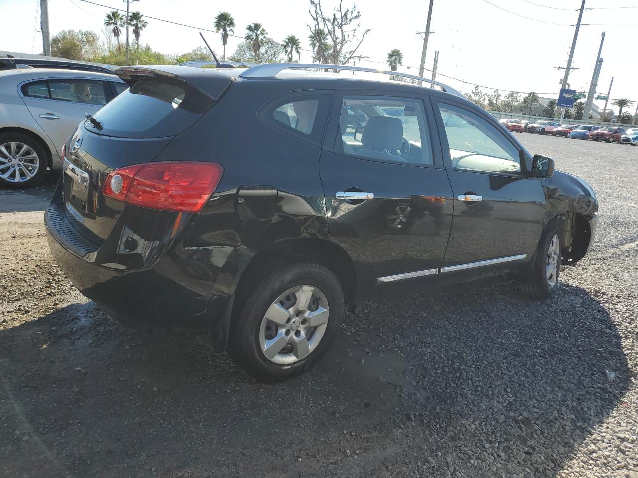 2015 Nissan Rogue VIN JN8AS5MT5FW658195 Copart auction photo, front end damage thumbnail 3