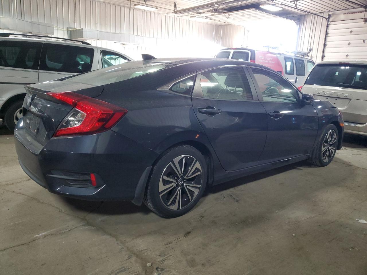 2018 Honda Civic VIN JHMFC1F76JX026301 Copart auction photo, front end damage thumbnail 3