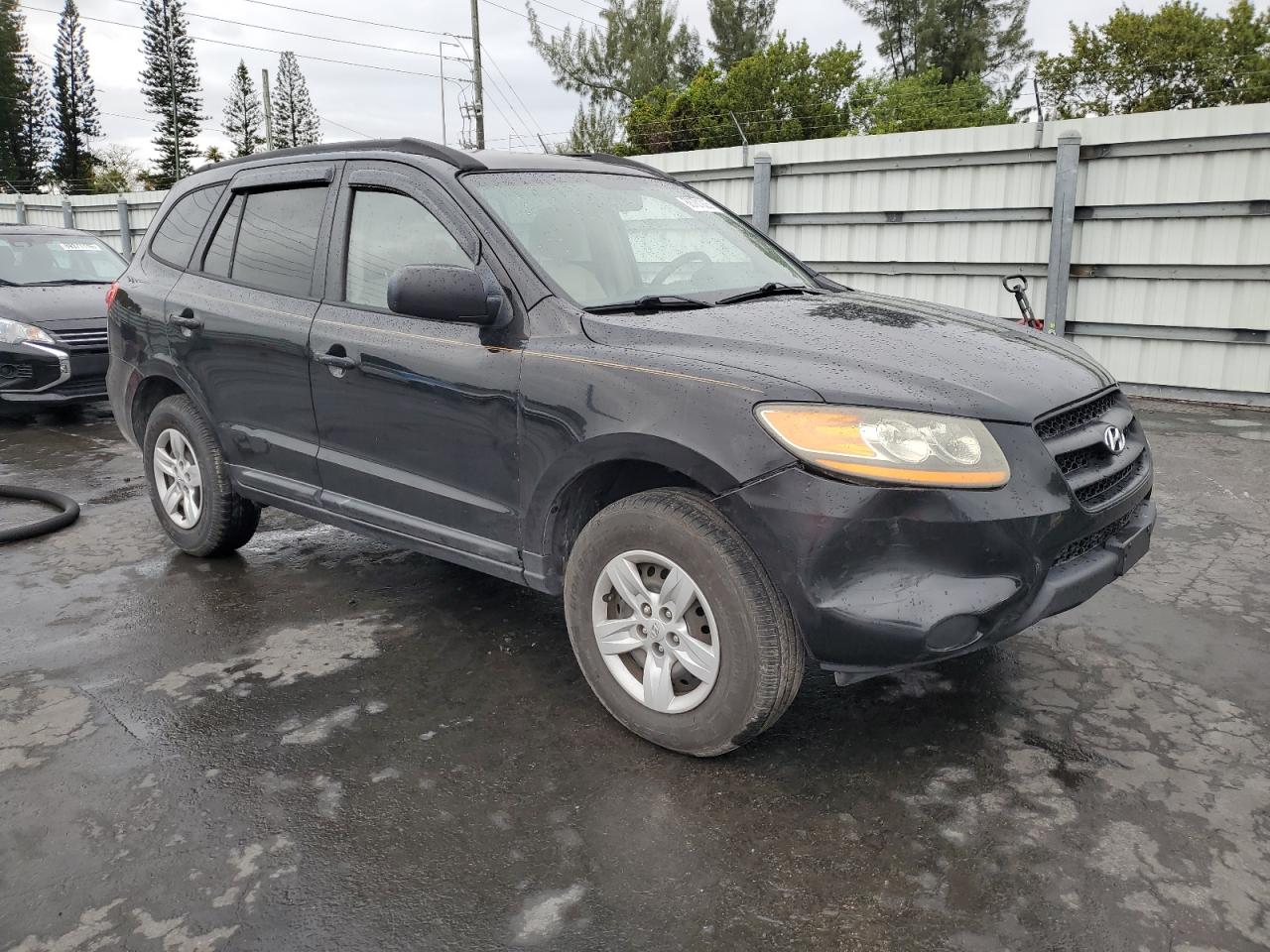 2009 Hyundai Santa Fe VIN 5NMSG13D39H298212 Copart auction photo, front end damage thumbnail 4