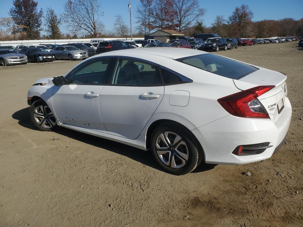 2018 Honda Civic VIN 2HGFC2F5XJH564172 Copart auction photo, front end damage thumbnail 2