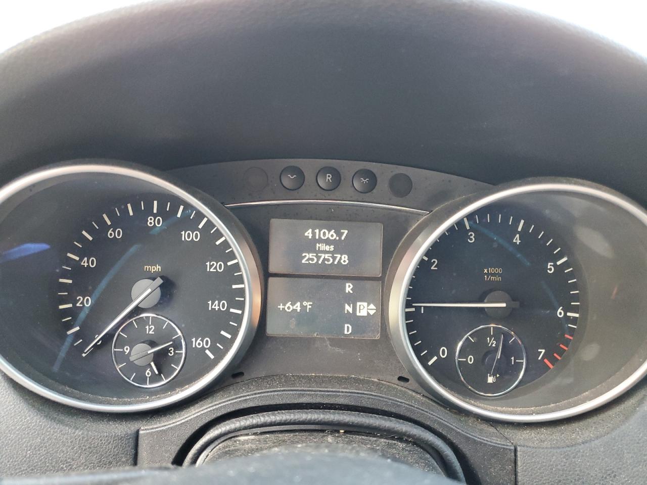 2011 Mercedes-Benz M-klasse VIN 4JGBB5GB4BA683708 Copart auction photo, mechanical damage thumbnail 9