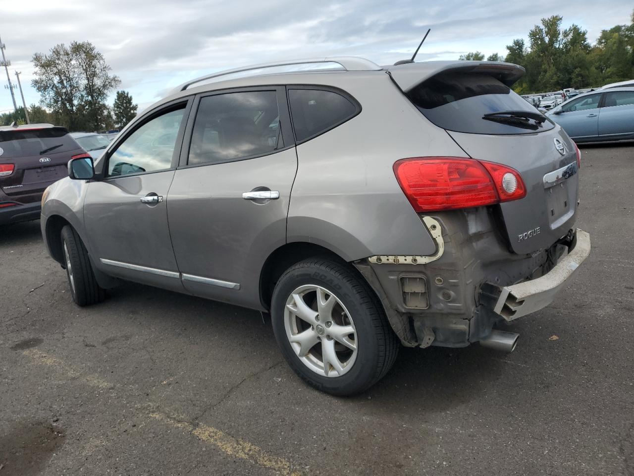2011 Nissan Rogue VIN JN8AS5MV1BW662689 Copart auction photo, rear end damage thumbnail 2