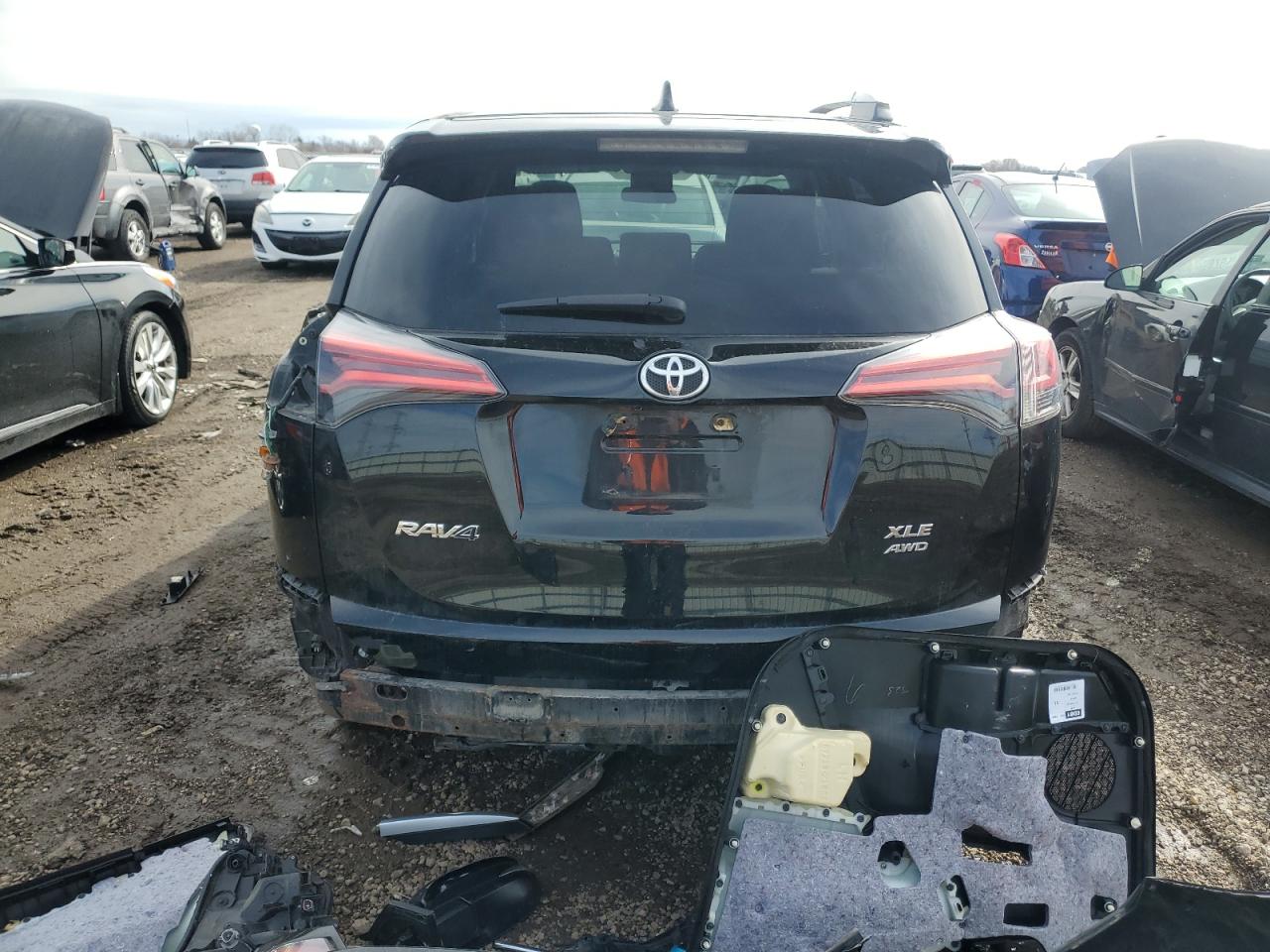 2016 Toyota RAV 4 VIN 2T3RFREV0GW420510 Copart auction photo, all over damage thumbnail 6
