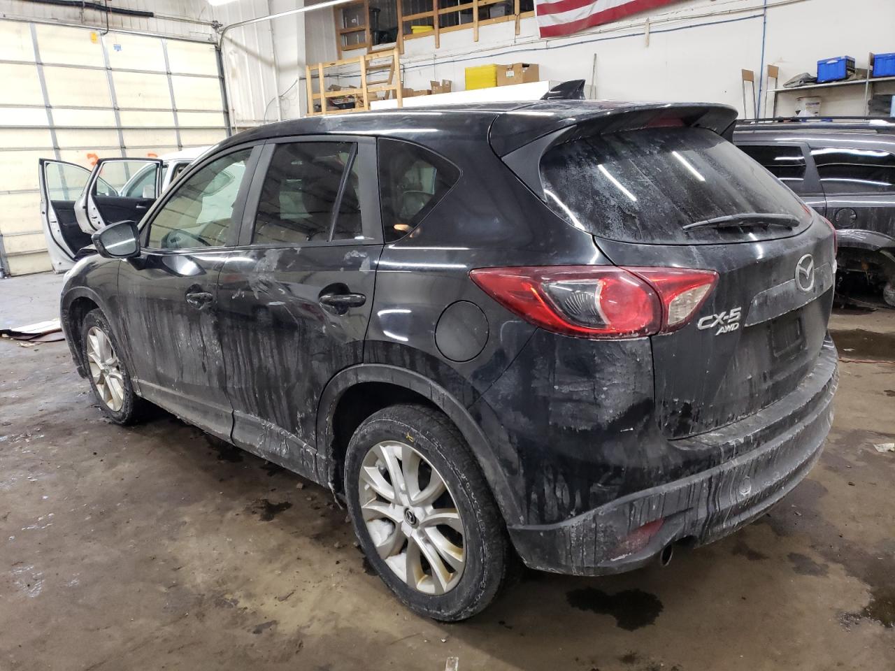 2013 Mazda CX-5 VIN JM3KE4DE5D0138346 Copart auction photo, front end damage thumbnail 2