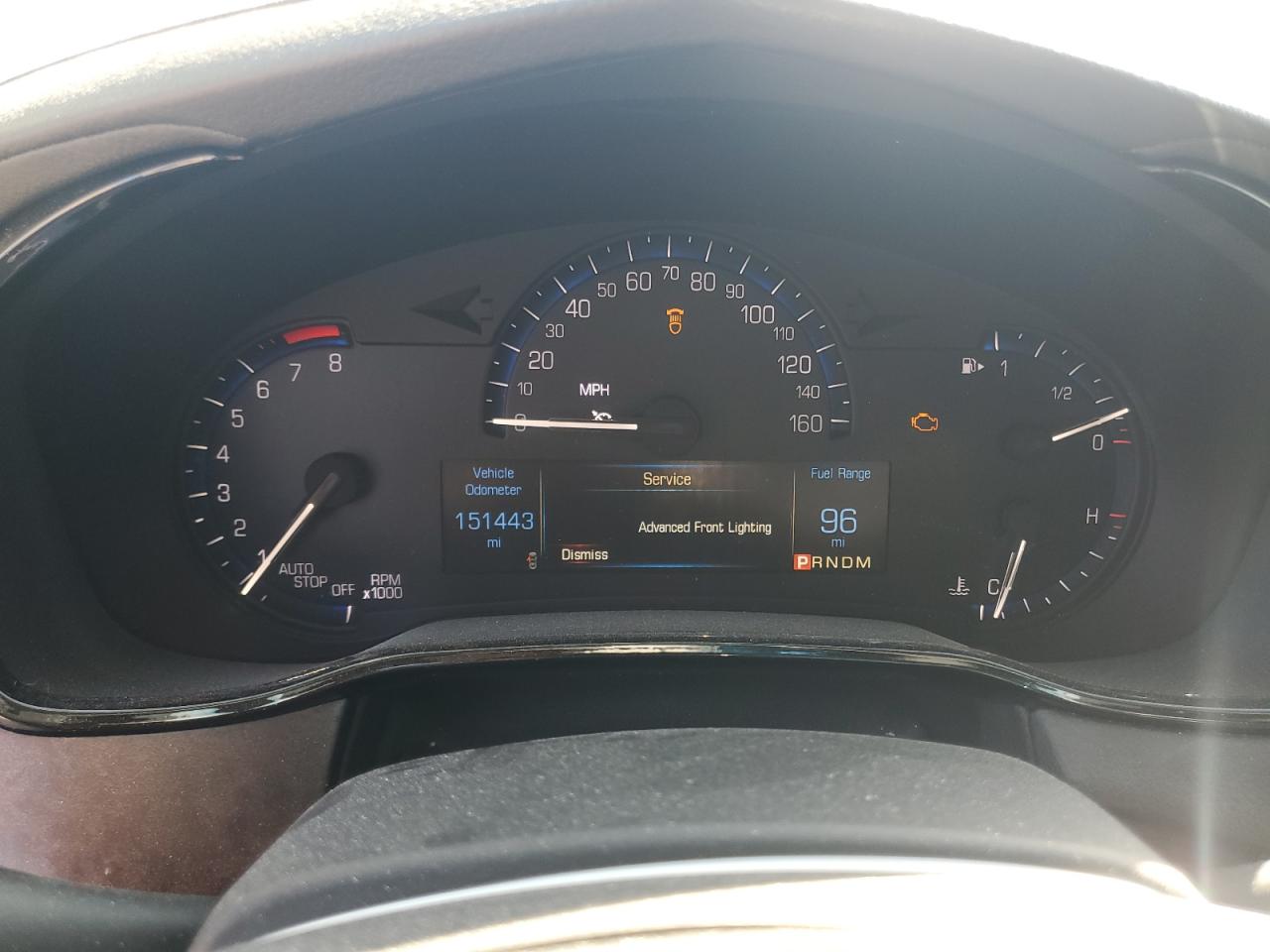 2016 Cadillac CTS VIN 1G6AR5SS6G0167532 Copart auction photo, front end damage thumbnail 9