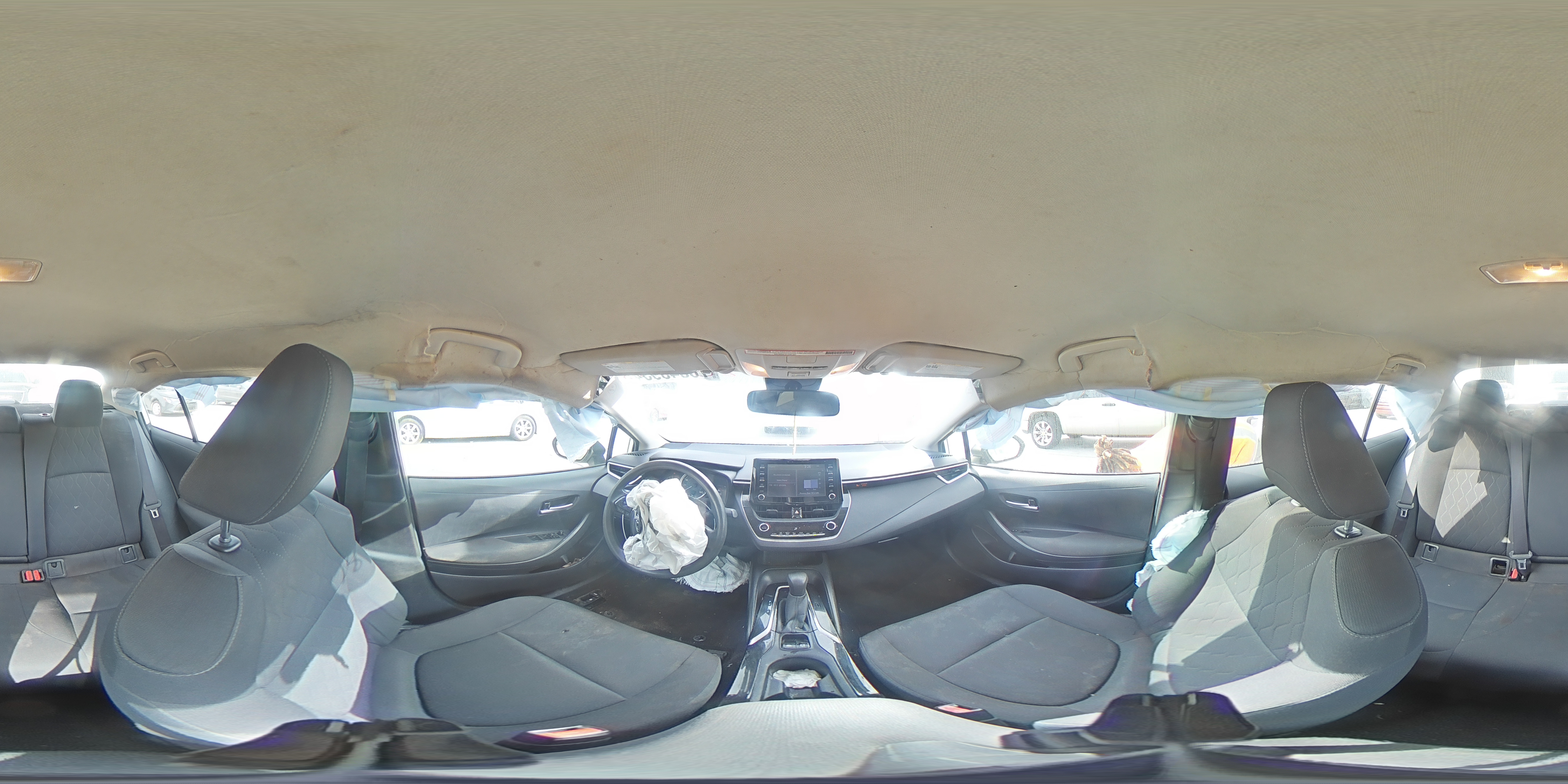 2020 Toyota Corolla VIN JTDEPRAE2LJ037985 Copart auction photo, front end damage thumbnail 13