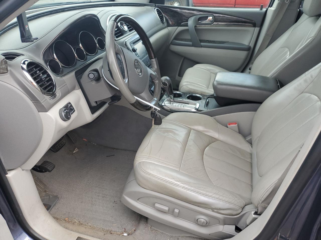 2013 Buick Enclave VIN 5GAKVCKD5DJ106103 Copart auction photo, side / front end damage thumbnail 7