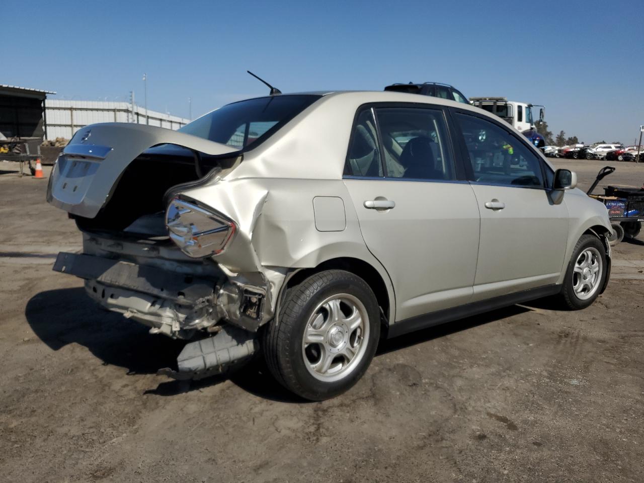 2008 Nissan Versa VIN 3N1BC11E48L433466 Copart auction photo, rear end / front end damage thumbnail 3
