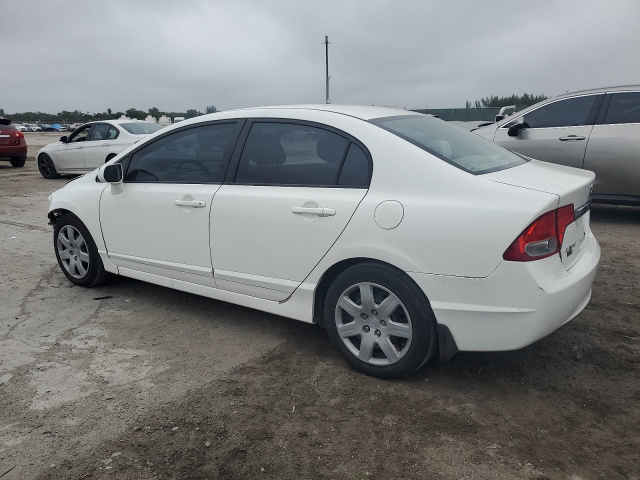 2010 Honda Civic VIN 2HGFA1F56AH565982 Copart auction photo, front end / side damage thumbnail 2