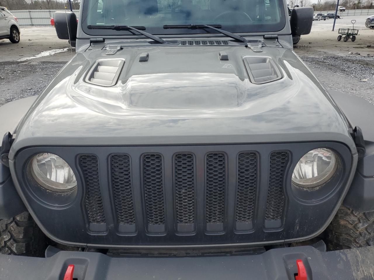 2021 Jeep Wrangler VIN 1C4HJXCN0MW857096 Copart auction photo, rear end / minor dent/scratches damage thumbnail 12