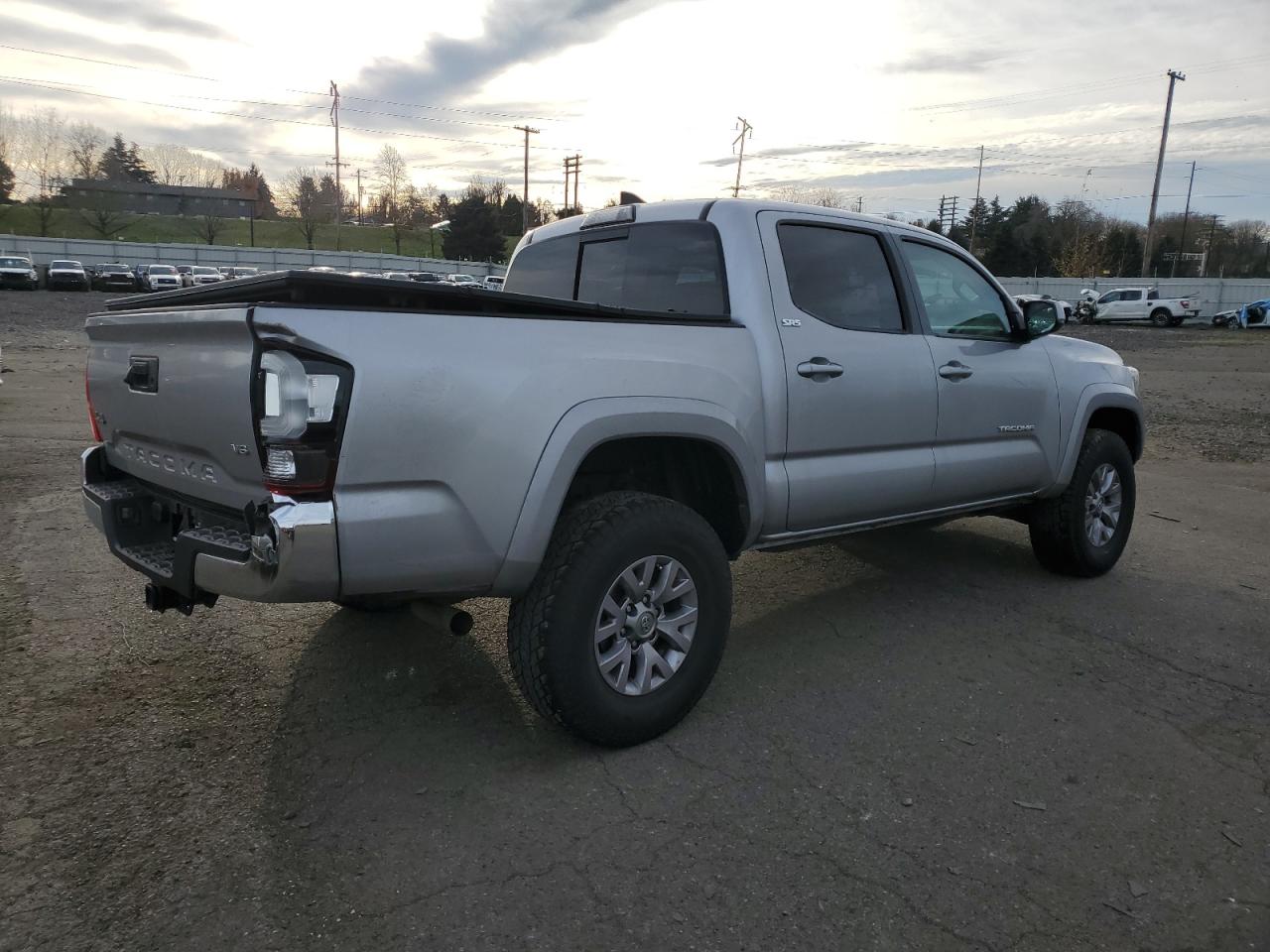 2018 Toyota Tacoma VIN 3TMCZ5AN6JM121818 Copart auction photo, undercarriage damage thumbnail 3