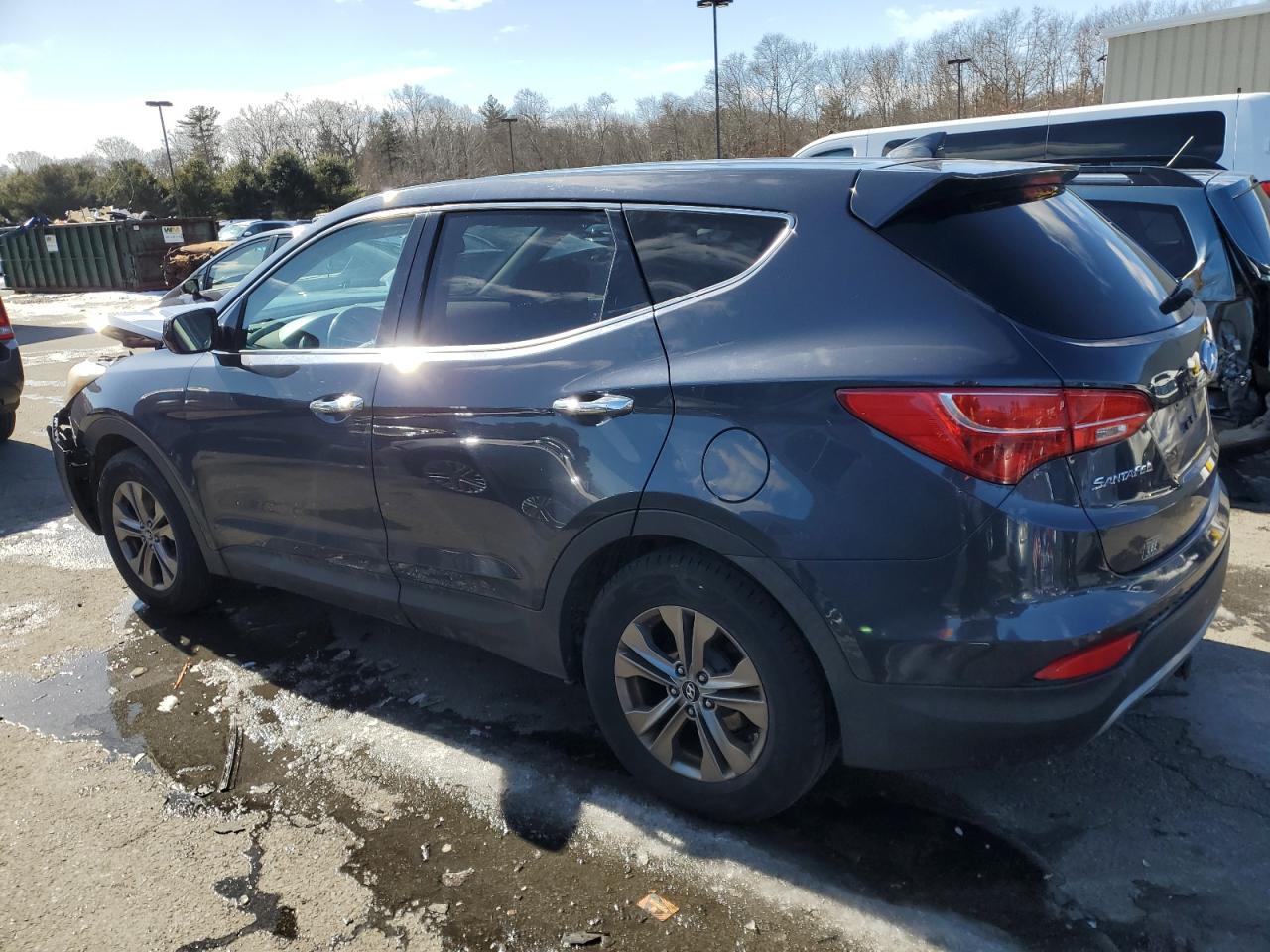 2013 Hyundai Santa Fe VIN 5XYZTDLB1DG029350 Copart auction photo, front end / minor dent/scratches damage thumbnail 2
