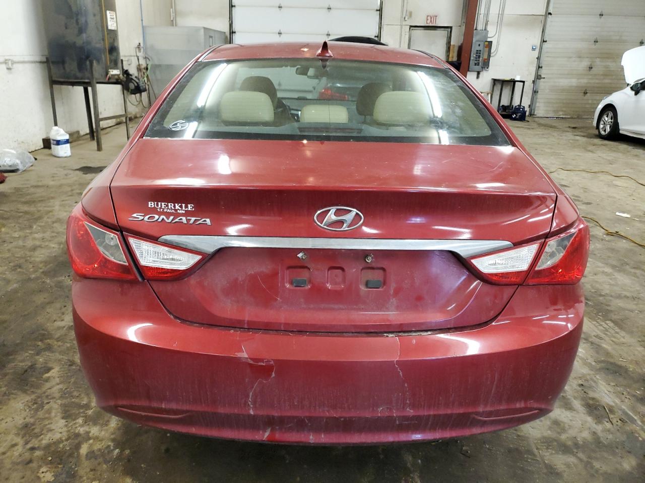 2011 Hyundai Sonata VIN 5NPEB4AC2BH072548 Copart auction photo, side / front end damage thumbnail 6