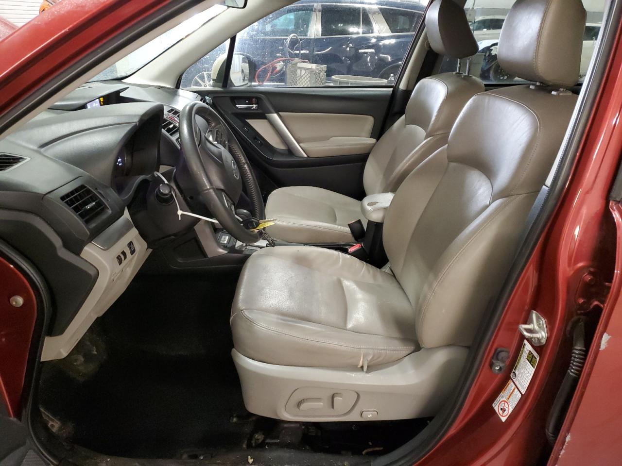 2015 Subaru Forester VIN JF2SJAKC8FH464930 Copart auction photo, front end / side damage thumbnail 7