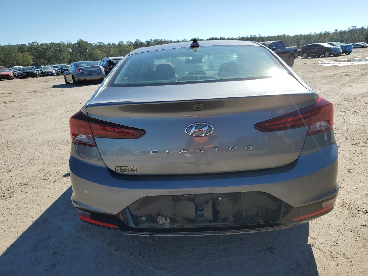 2019 Hyundai Elantra VIN 5NPD84LFXKH405144 Copart auction photo, front end damage thumbnail 6