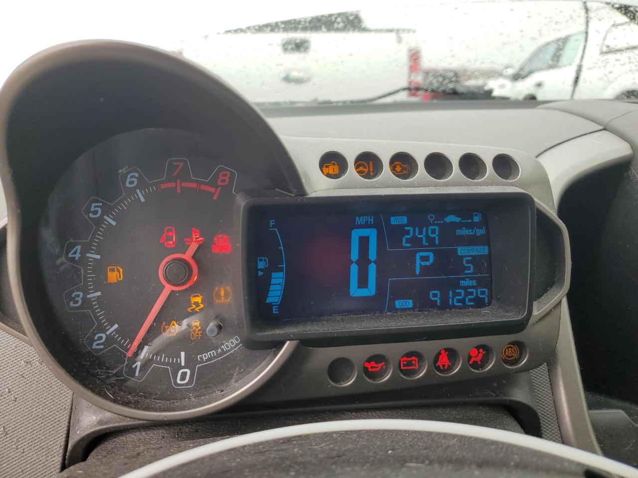2012 Chevrolet Sonic VIN 1G1JC6SH3C4107194 Copart auction photo, front end / mechanical damage thumbnail 9