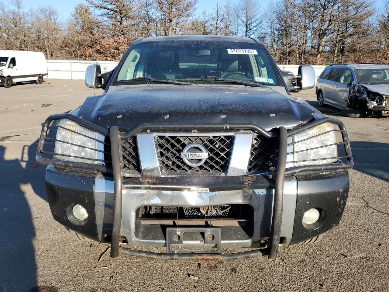 2006 Nissan Titan VIN 1N6AA07B26N539205 Copart auction photo, rear end / front end damage thumbnail 5