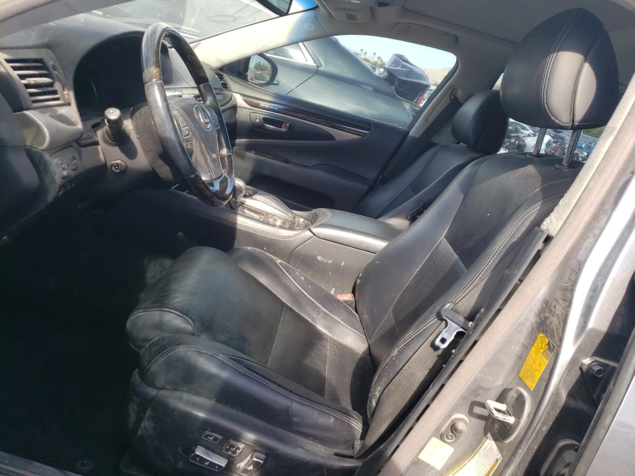 2013 Lexus LS VIN JTHBL1EF9D5122110 Copart auction photo, side / rear end damage thumbnail 7