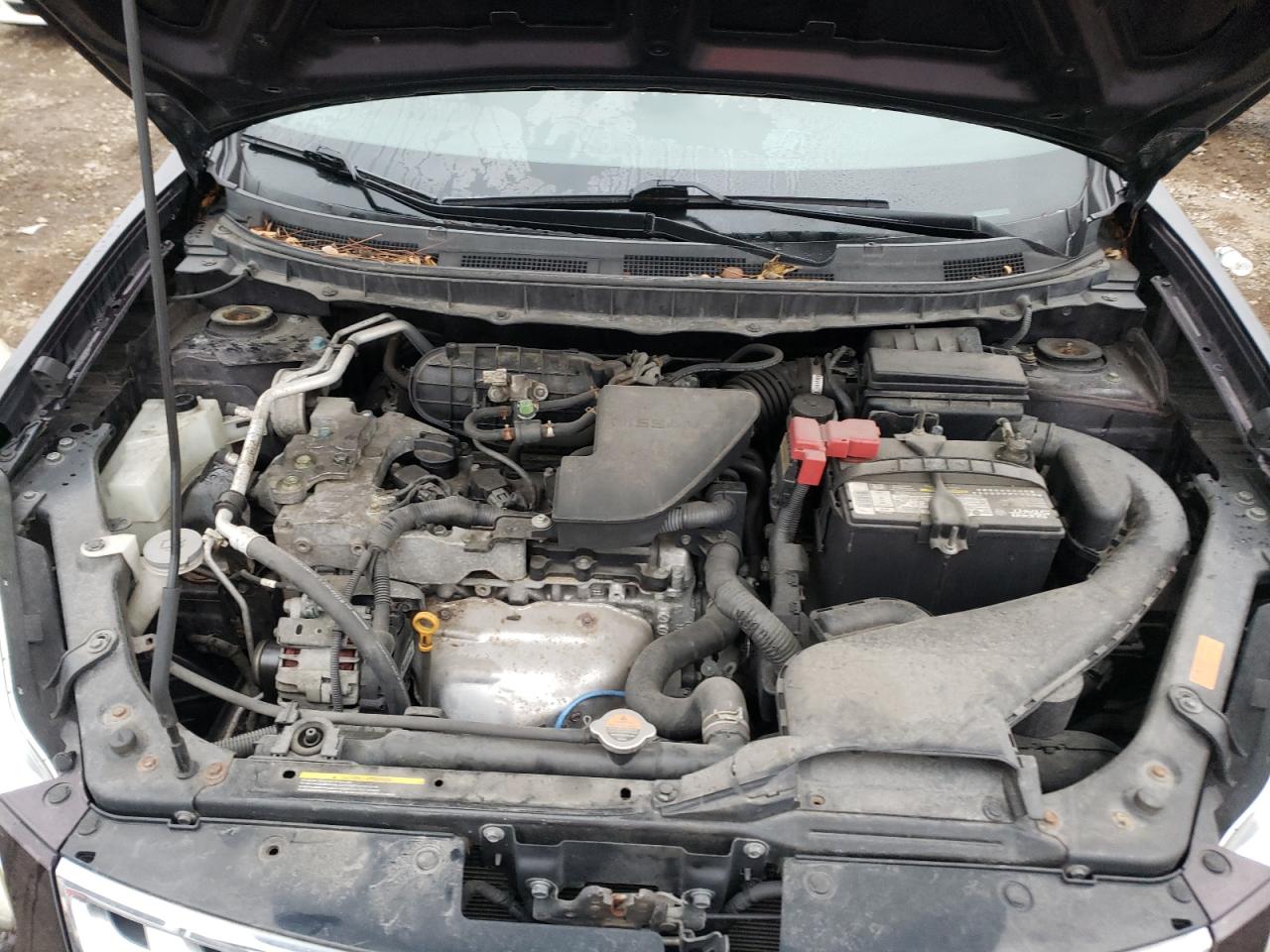 2013 Nissan Rogue VIN JN8AS5MV7DW609501 Copart auction photo, rear end damage thumbnail 11