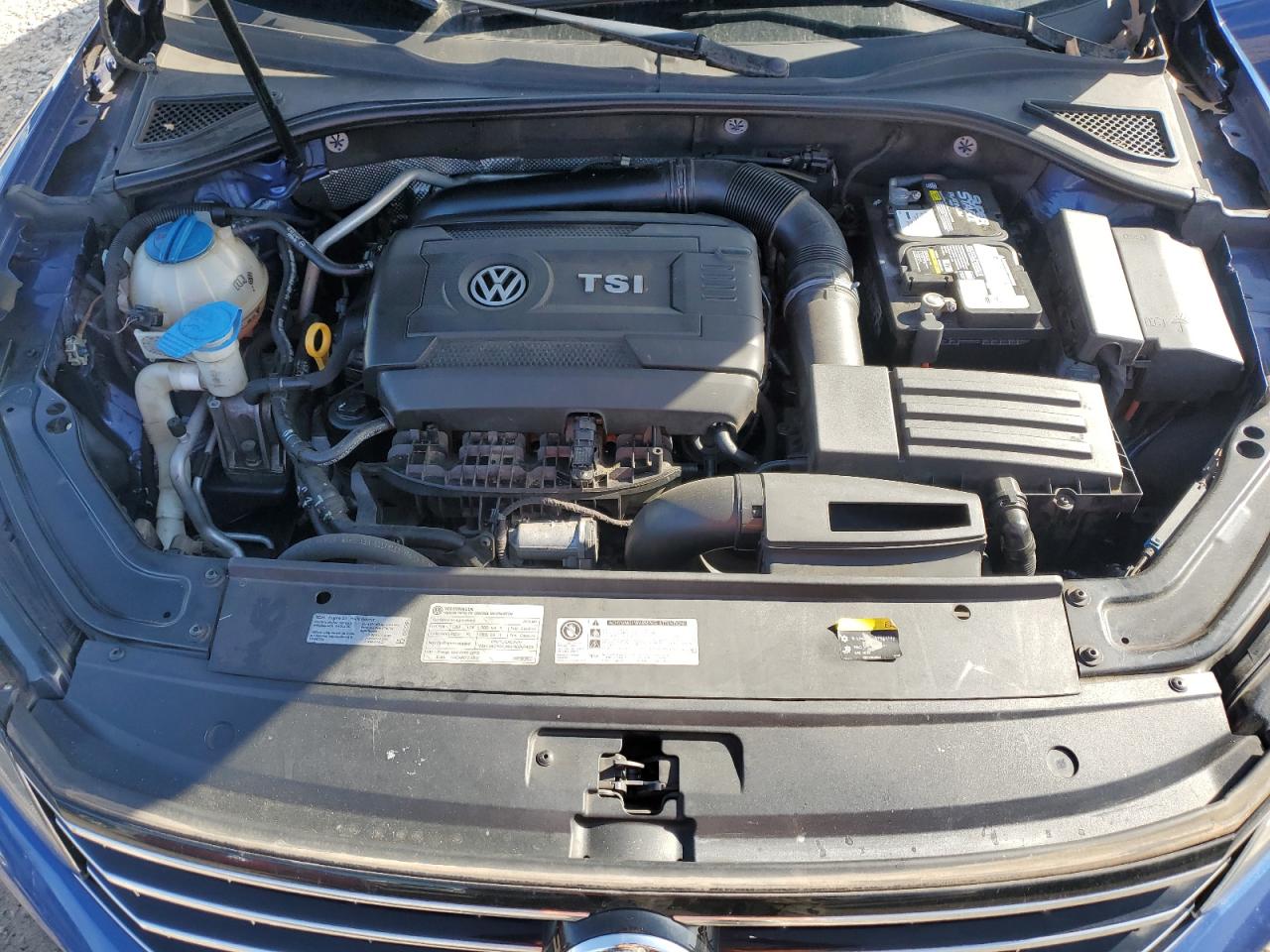 2016 Volkswagen Passat VIN 1VWAT7A32GC055861 Copart auction photo, rear end damage thumbnail 11
