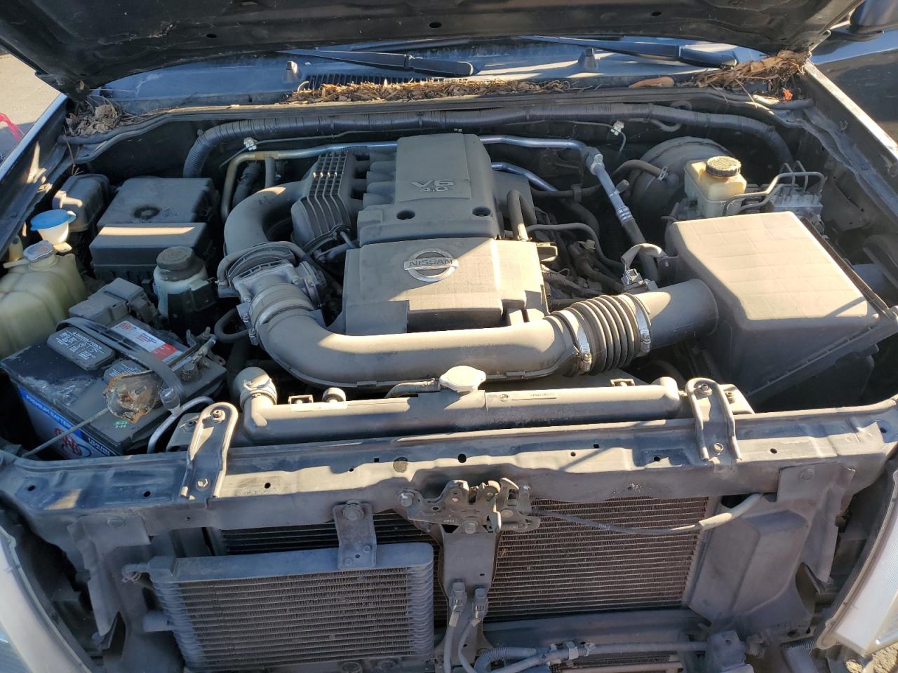2016 Nissan Navara (Frontier) VIN 1N6AD0ER7GN771145 Copart auction photo, front end / side damage thumbnail 11