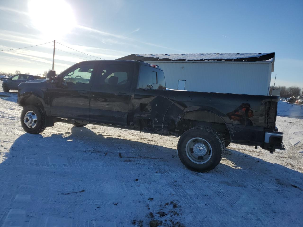 2023 Ford F350 VIN 1FT8W3DNXPED56896 Copart auction photo, front end / side damage thumbnail 2