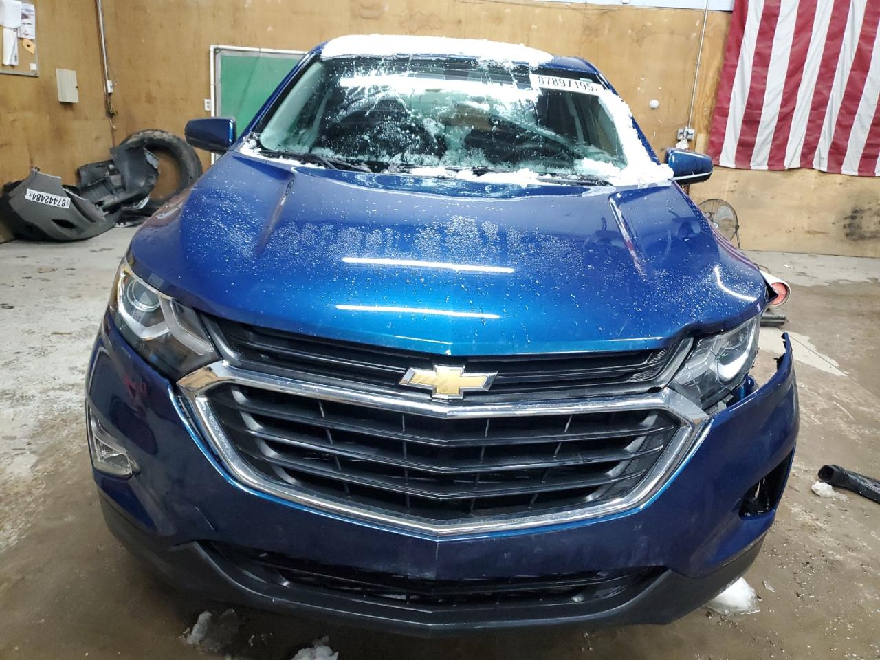 2019 Chevrolet Equinox VIN 3GNAXUEV1KL260609 Copart auction photo, front end / minor dent/scratches damage thumbnail 5