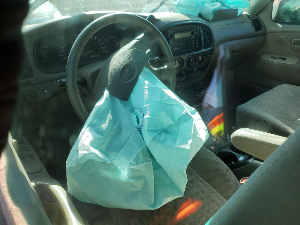 2001 Toyota Tundra VIN 5TBBT44111S155464 Copart auction photo, all over damage thumbnail 8