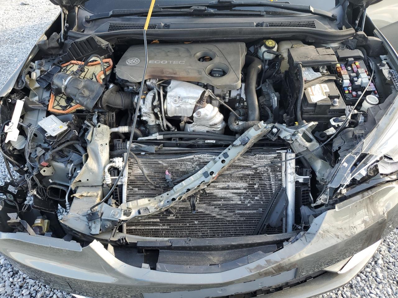 2017 Buick Cascada VIN W04WH3N52HG104169 Copart auction photo, front end damage thumbnail 12