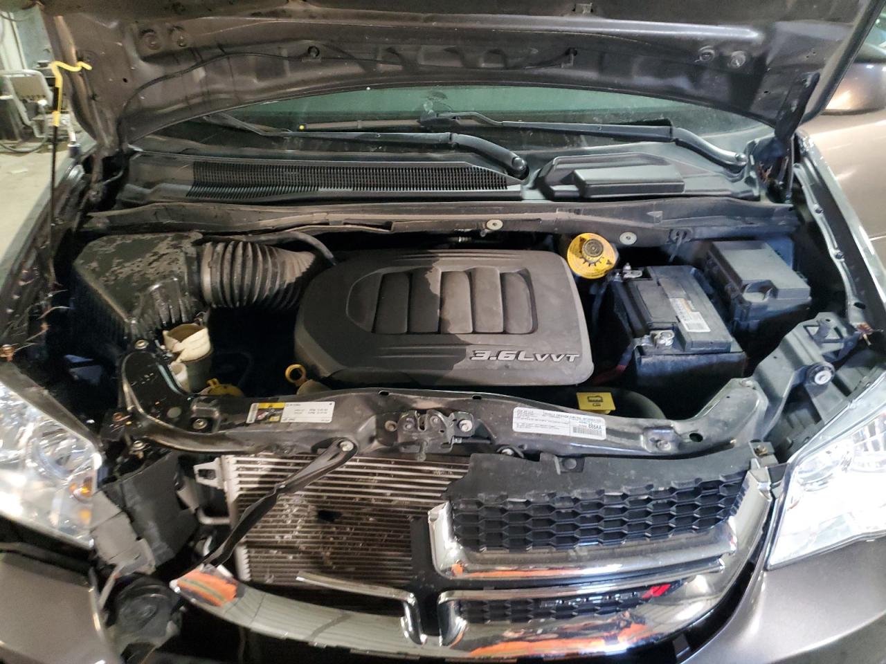 2017 Dodge Caravan VIN 2C4RDGBG1HR547665 Copart auction photo, front end / side damage thumbnail 12