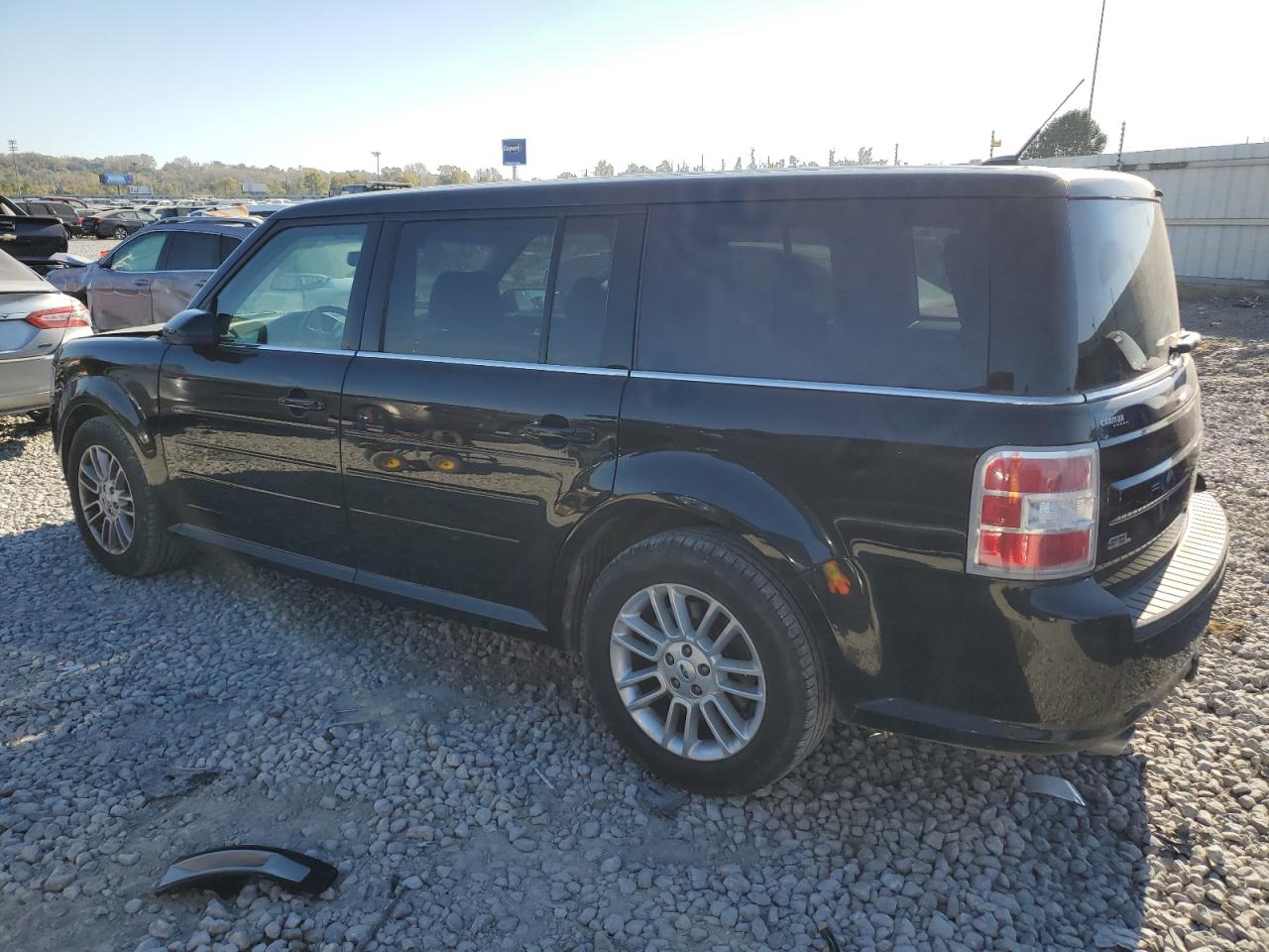 2014 Ford Flex VIN 2FMGK5C82EBD19618 Copart auction photo, front end damage thumbnail 2