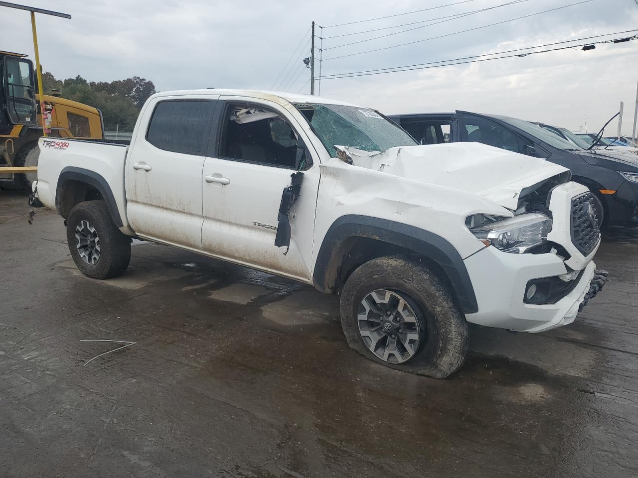 2020 Toyota Tacoma VIN 5TFCZ5AN3LX231223 Copart auction photo, all over damage thumbnail 4
