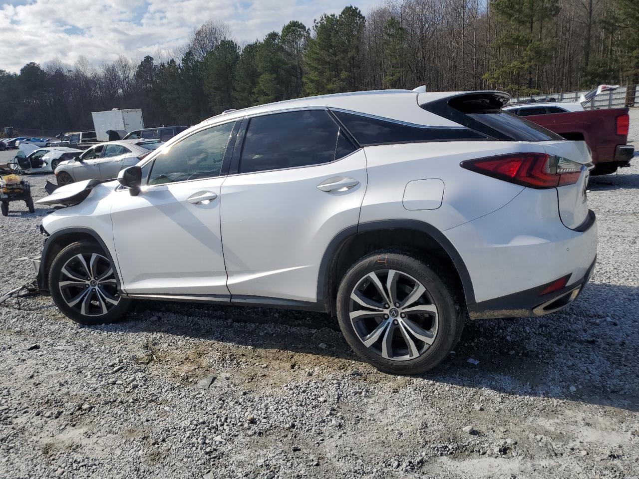 2020 Lexus RX VIN 2T2HZMAAXLC154244 Copart auction photo, front end damage thumbnail 2
