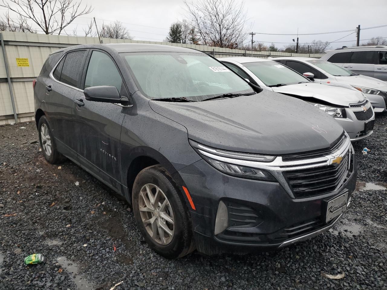 2022 Chevrolet Equinox VIN 2GNAXJEVXN6128133 Copart auction photo, front end / mechanical damage thumbnail 4