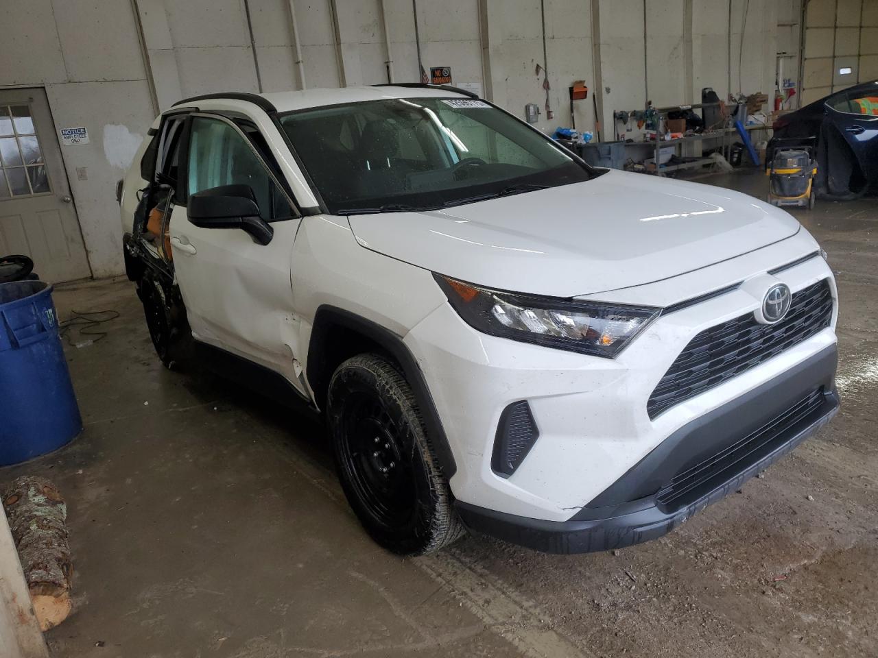 2021 Toyota RAV 4 VIN 2T3F1RFV7MC144968 Copart auction photo, side damage thumbnail 4