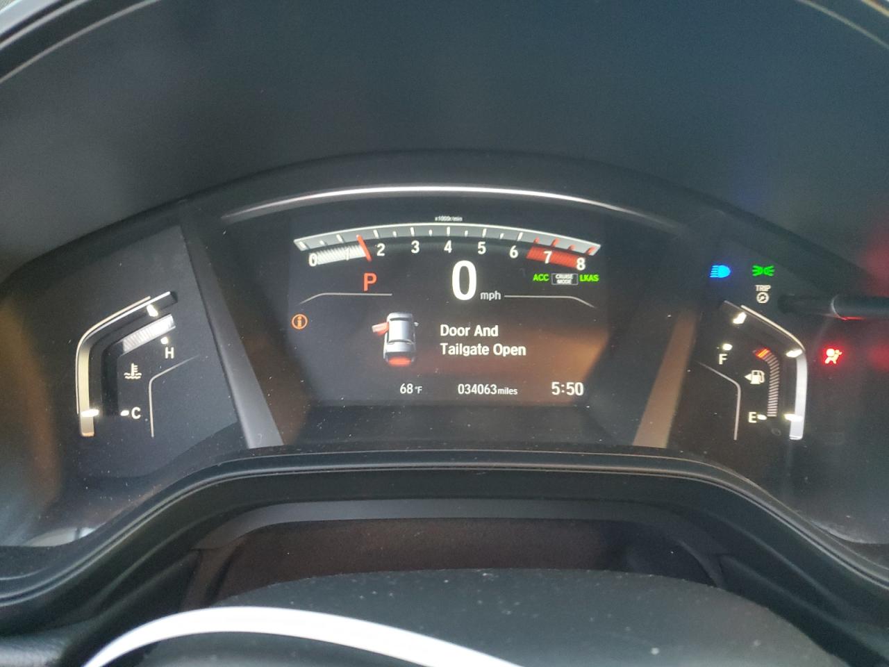 2020 Honda CR-V VIN 7FARW2H2XLE006227 Copart auction photo, front end damage thumbnail 9