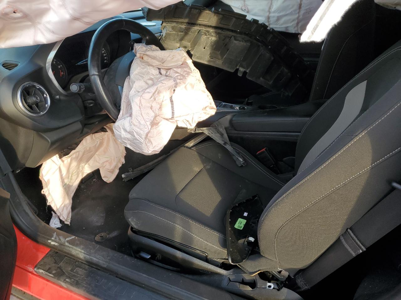 2019 Chevrolet Camaro VIN 1G1FF1R76K0126566 Copart auction photo, front end / vandalism damage thumbnail 7