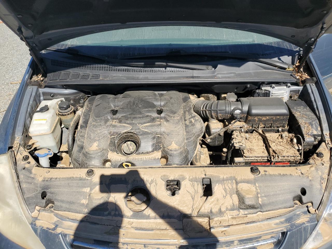 2008 KIA Sedona VIN KNDMB233786265441 Copart auction photo, water/flood damage thumbnail 11