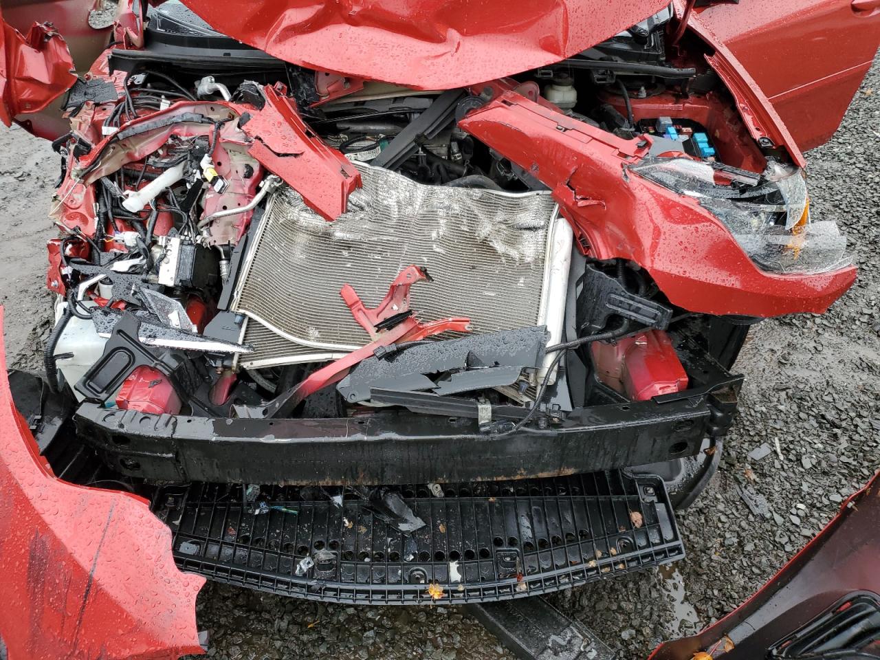 2018 Toyota Corolla VIN 2T1BURHE6JC058252 Copart auction photo, rear end / front end damage thumbnail 12