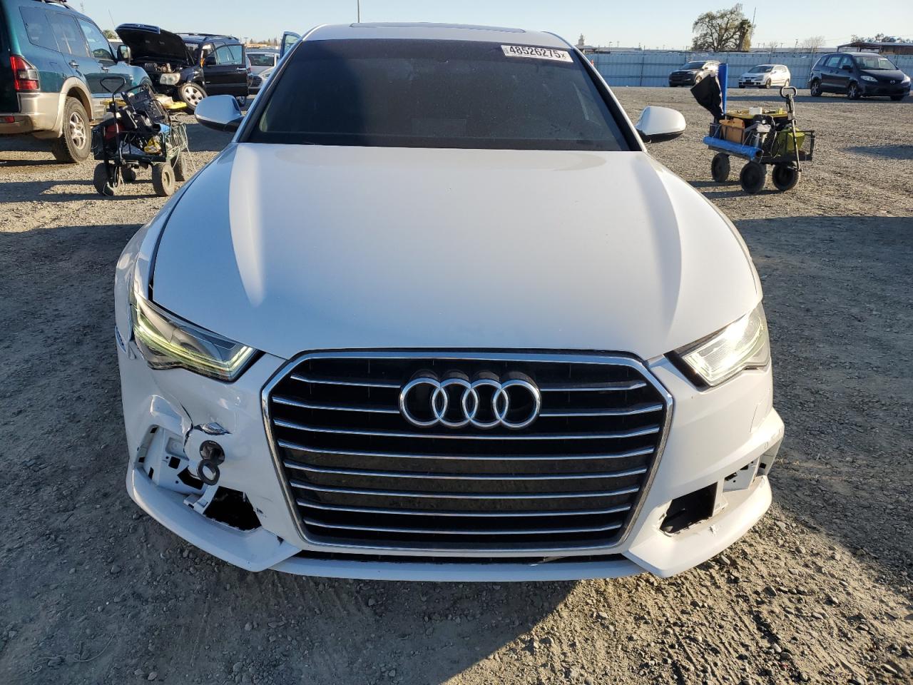 2016 Audi A6 VIN WAUGFAFC5GN158834 Copart auction photo, front end damage thumbnail 5