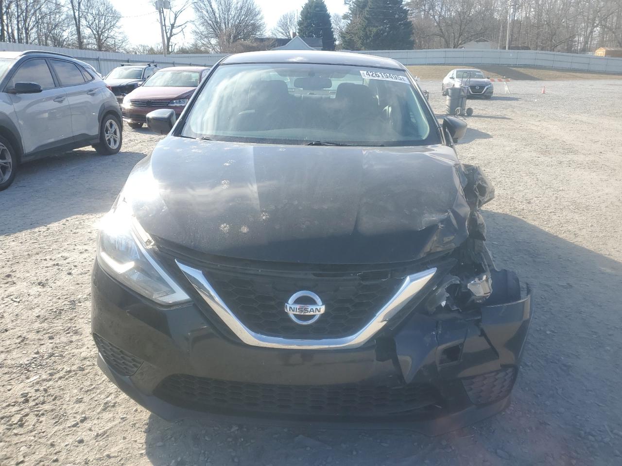 2016 Nissan Sentra VIN 3N1AB7AP6GY235007 Copart auction photo, front end / minor dent/scratches damage thumbnail 5