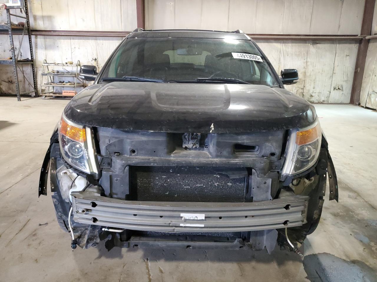 2014 Ford Explorer VIN 1FM5K8F88EGB90748 Copart auction photo, front end / rear end damage thumbnail 5