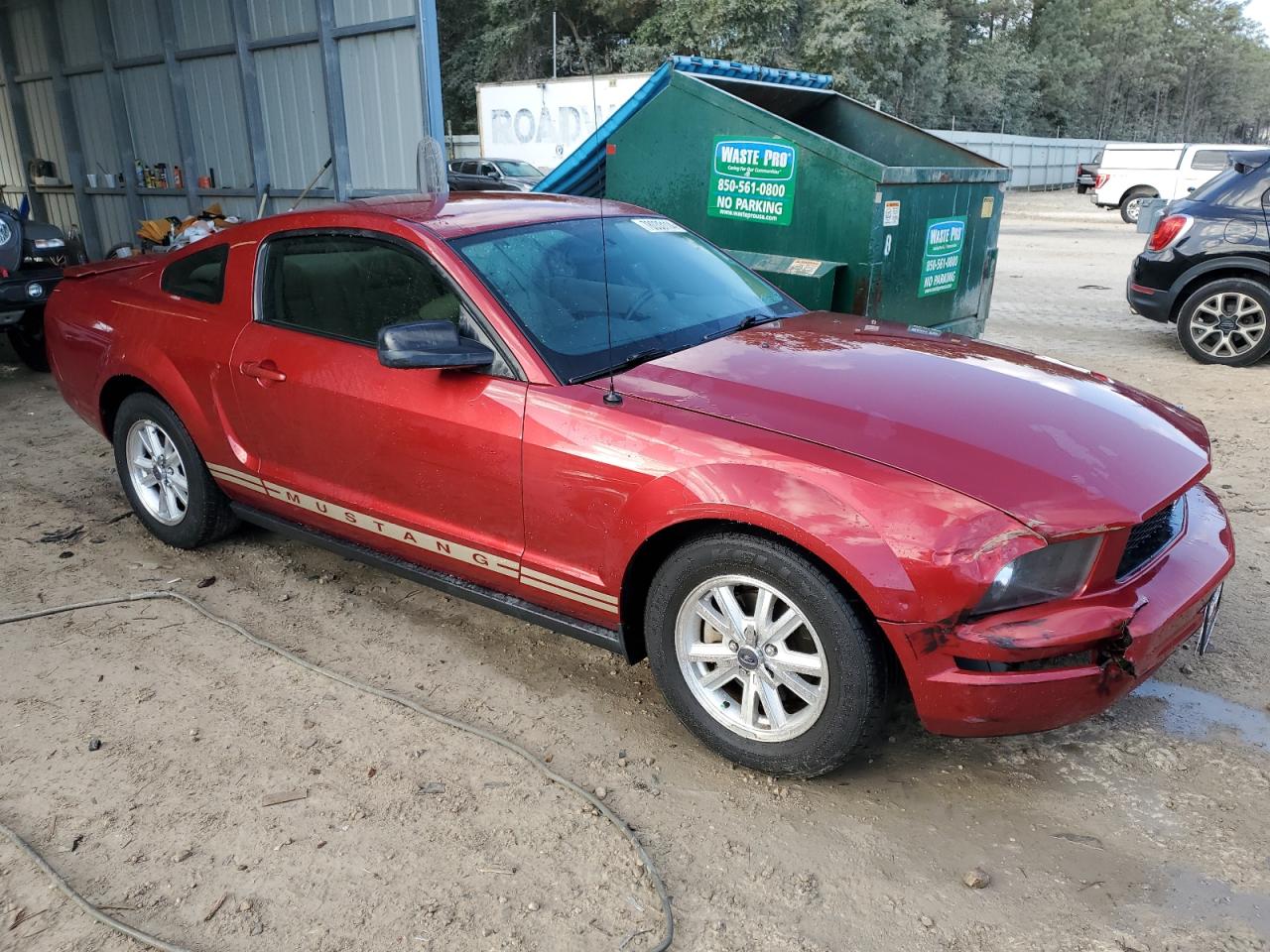 2007 Ford Mustang VIN 1ZVFT80N375356643 Copart auction photo, front end damage thumbnail 4