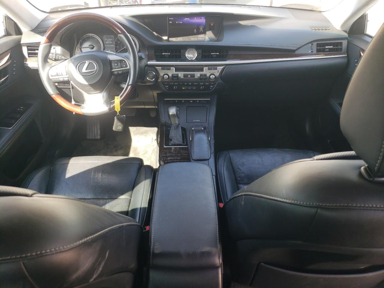 2017 Lexus ES VIN 58ABK1GG1HU039474 Copart auction photo, front end / rear end damage thumbnail 8