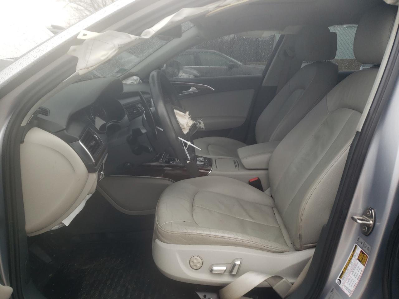 2016 Audi A6 VIN WAUFGAFC2GN048218 Copart auction photo, front end / side damage thumbnail 7