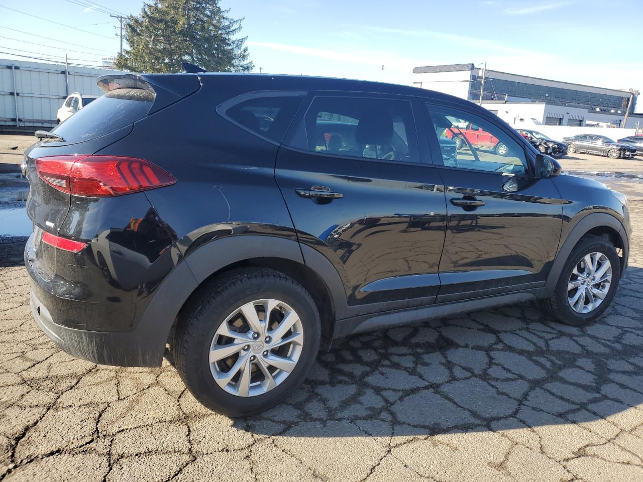 2019 Hyundai Tucson VIN KM8J2CA48KU867784 Copart auction photo, front end / rear end damage thumbnail 3