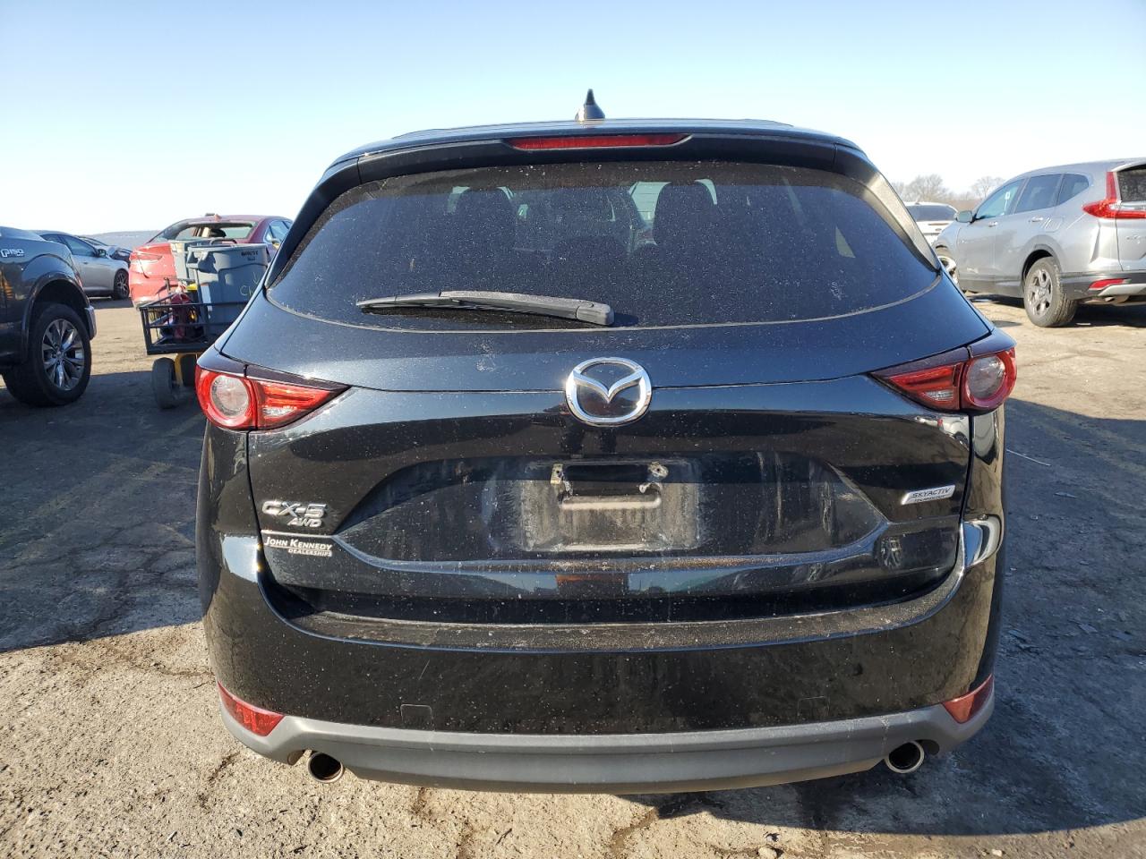 2019 Mazda CX-5 VIN JM3KFBDM7K0537006 Copart auction photo, front end / rear end damage thumbnail 6