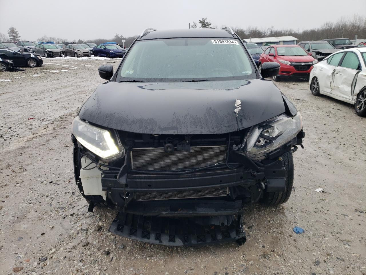 2016 Nissan Rogue VIN KNMAT2MV7GP609729 Copart auction photo, front end damage thumbnail 5