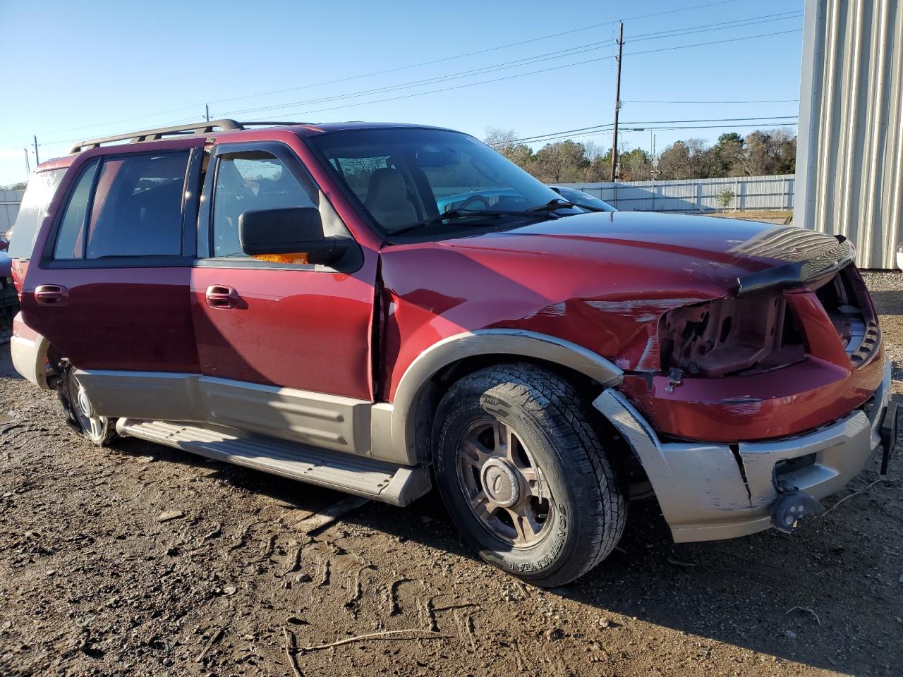 2006 Ford Expedition VIN 1FMFU17546LA90472 Copart auction photo, rear end / front end damage thumbnail 4