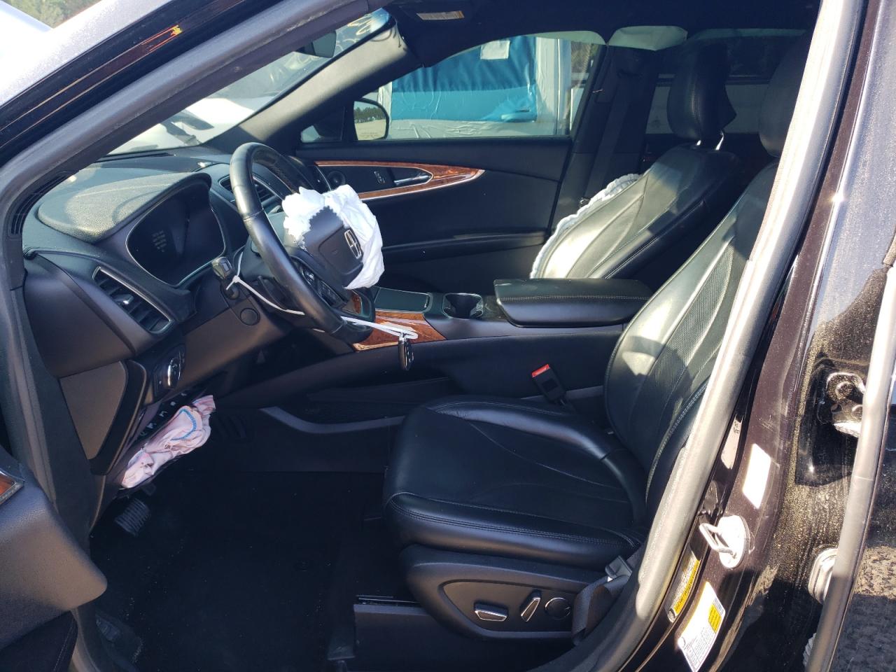 2019 Lincoln Nautilus VIN 2LMPJ6L92KBL31463 Copart auction photo, front end / undercarriage damage thumbnail 7